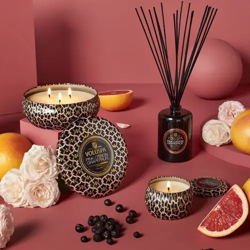 MINI VELA AROMÁTICA 25H PINK CITRON GRAPEFRUIT