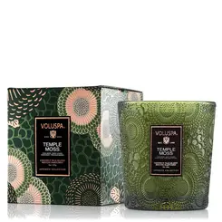 VELA AROMÁTICA COPO VIDRO 60H TEMPLE MOSS