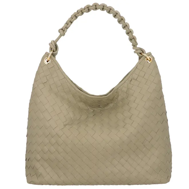 BOLSA GRANDE HOBO LUIZA BARCELOS BEGE