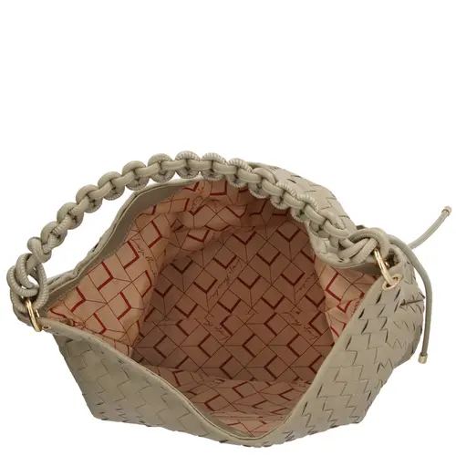 BOLSA GRANDE HOBO LUIZA BARCELOS BEGE