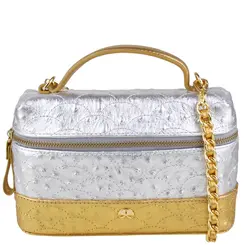 BOLSA PEQUENA VANITY LUIZA BARCELOS PRATA