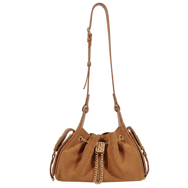 BOLSA MÉDIA LILIBET SCHUTZ CARAMELO