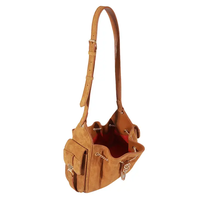 BOLSA MÉDIA LILIBET SCHUTZ CARAMELO