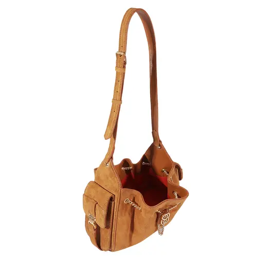 BOLSA MÉDIA LILIBET SCHUTZ CARAMELO