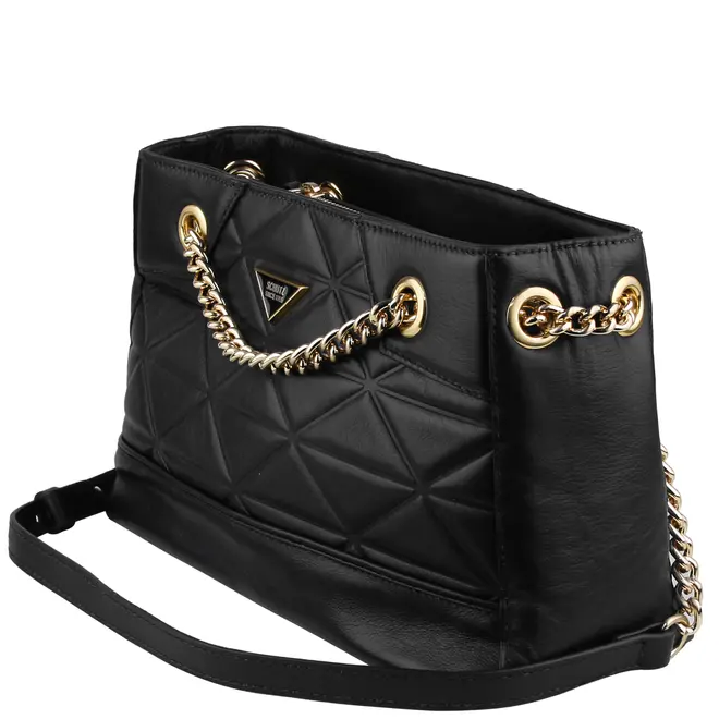 BOLSA MÉDIA HOBO SCHUTZ PRETO