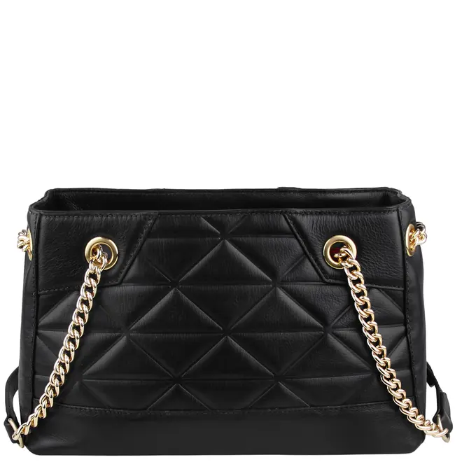 BOLSA MÉDIA HOBO SCHUTZ PRETO