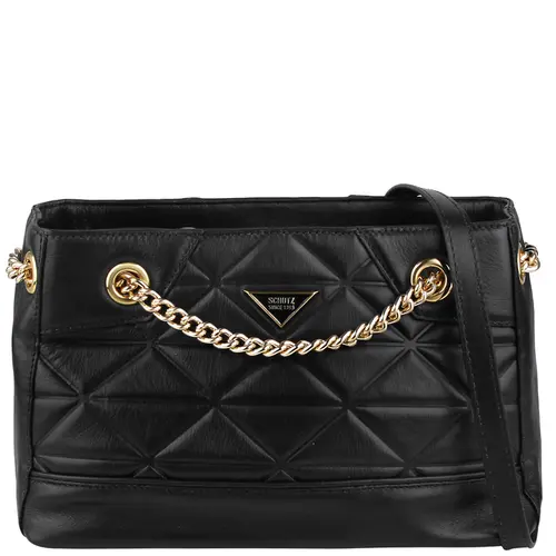 BOLSA MÉDIA HOBO SCHUTZ PRETO