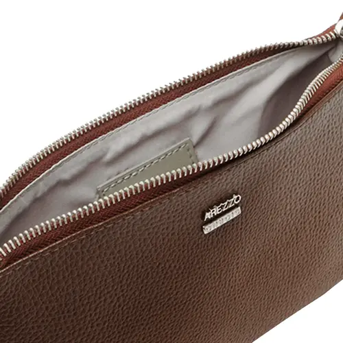 BOLSA PEQUENA AREZZO MARROM