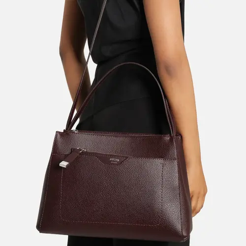 BOLSA GRANDE TOTE AREZZO VINHO
