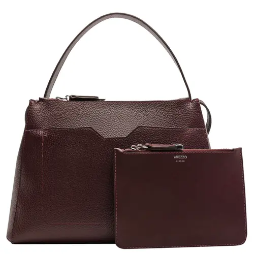 BOLSA GRANDE TOTE AREZZO VINHO