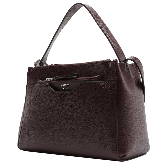 BOLSA MÉDIA TOTE EMILLY AREZZO VINHO