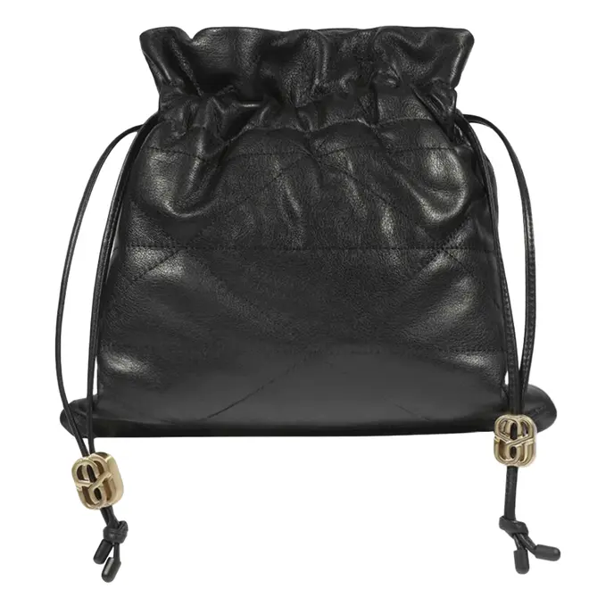 BOLSA MÉDIA BUCKET ANGEL SCHUTZ PRETO