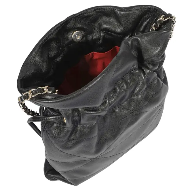 BOLSA MÉDIA BUCKET ANGEL SCHUTZ PRETO