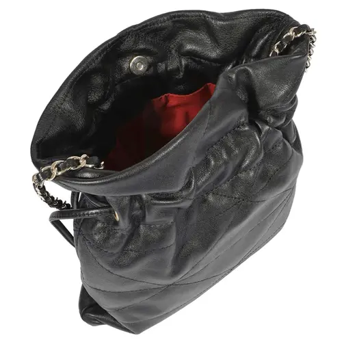 BOLSA MÉDIA BUCKET ANGEL SCHUTZ PRETO