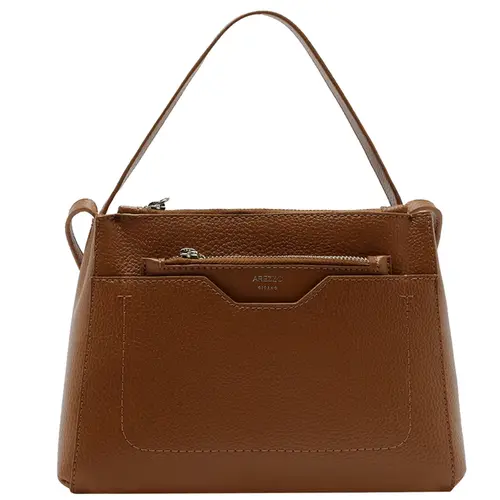 BOLSA TOTE MÉDIA EMILLY AREZZO CARAMELO
