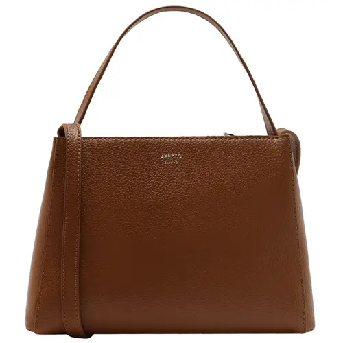 BOLSA TOTE MÉDIA EMILLY AREZZO CARAMELO