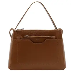 BOLSA TOTE MÉDIA EMILLY AREZZO CARAMELO