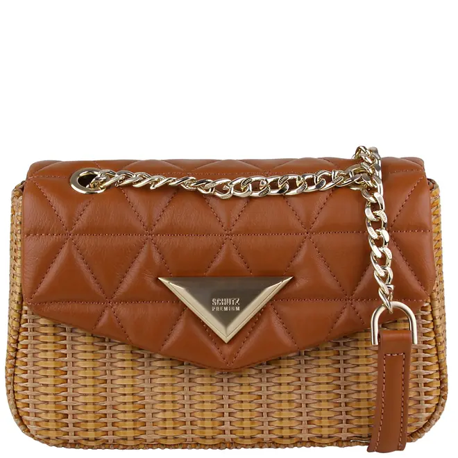 BOLSA PEQUENA 4 GIRLS 944 SCHUTZ CARAMELO