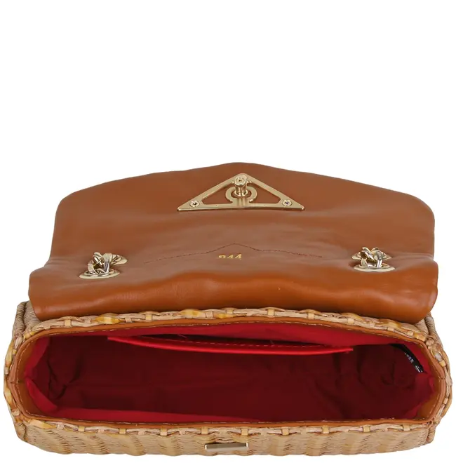 BOLSA PEQUENA 4 GIRLS 944 SCHUTZ CARAMELO