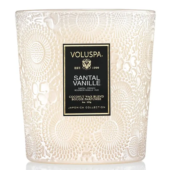 VELA AROMÁTICA COPO 60H SANTAL VANILLE VOLUSPA