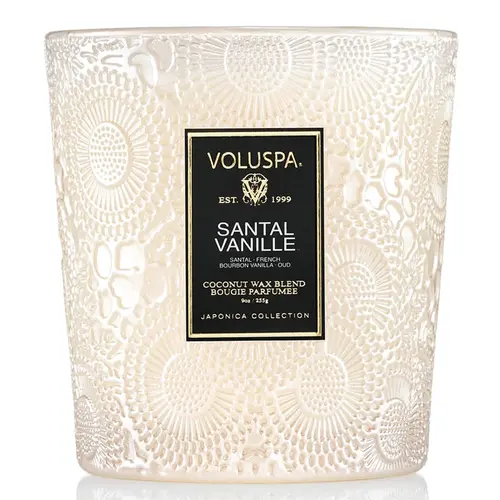 VELA AROMÁTICA COPO 60H SANTAL VANILLE VOLUSPA