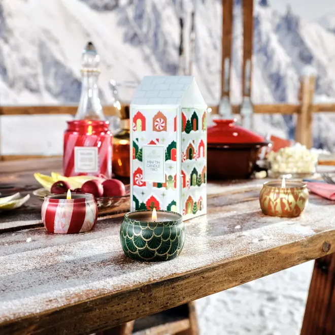 KIT 3 MINI VELAS AROMÁTICAS LT 25H TIN CANDLE TRIO