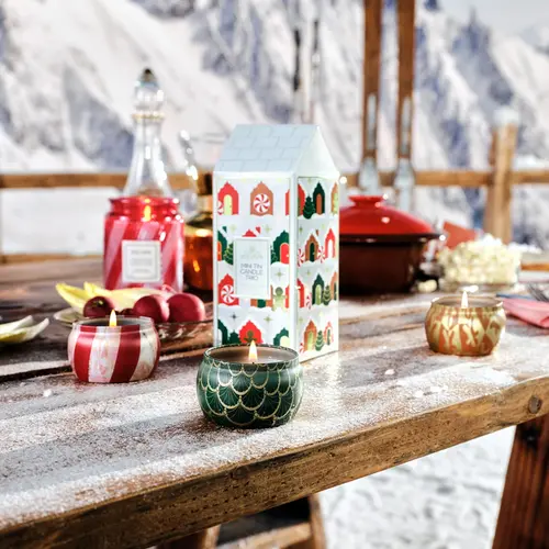 KIT 3 MINI VELAS AROMÁTICAS LT 25H TIN CANDLE TRIO