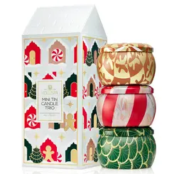 KIT 3 MINI VELAS AROMÁTICAS LT 25H TIN CANDLE TRIO