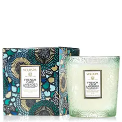 VELA AROMÁTICA COPO VIDRO 60H FRENCH CADE LAVENDER