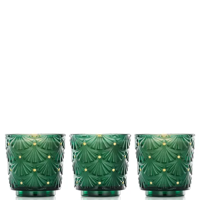 KIT 3 MINI VELAS AROMÁTICAS 25H NOBLE FIR GARLAND