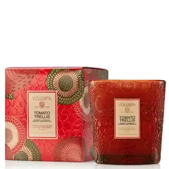 VELA AROMÁTICA COPO VD CLAS 60H REL TOMATO TRELLIS