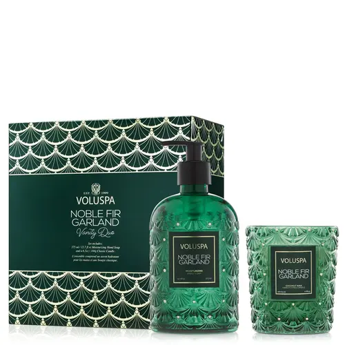KIT VANITY DUO SABONETE E VELA 40H NOBLE FIR G