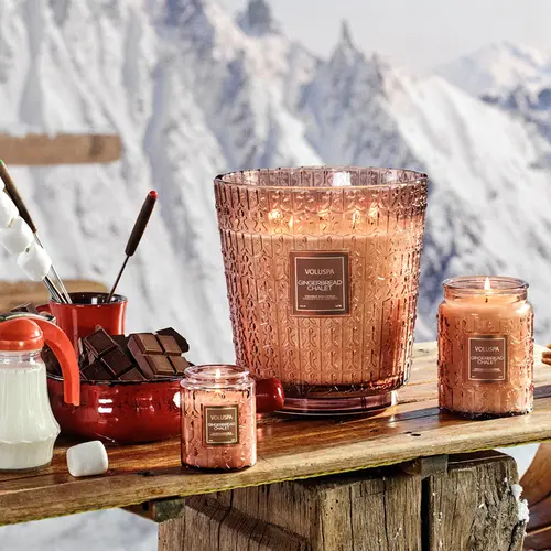 MINI VELA AROMÁTICA VD 50H RELGINGERBREAD CHALET