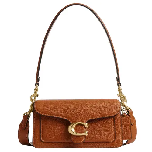 BOLSA COACH NEW YORK TABBY 20 CARAMELO