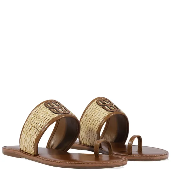 SANDÁLIA RASTEIRA CROCHÊ SCHUTZ MARROM