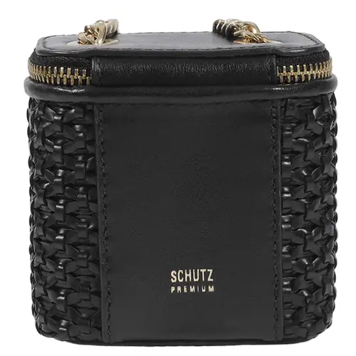 MINI BOLSA VANITY SCHUTZ PRETO