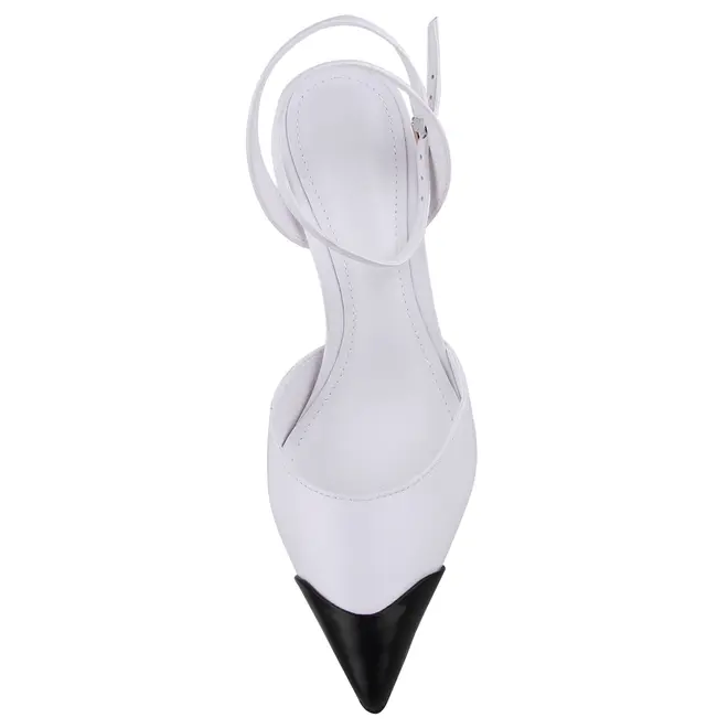SCARPIN SALTO ALTO SCHUTZ BRANCO