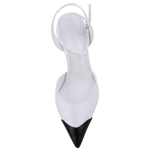 SCARPIN SALTO ALTO SCHUTZ BRANCO