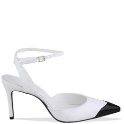 SCARPIN SALTO ALTO SCHUTZ BRANCO
