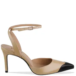 SCARPIN SALTO ALTO SCHUTZ BEGE