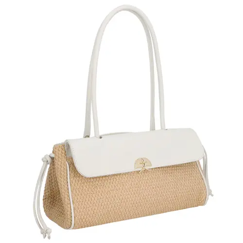 BOLSA MÉDIA LUIZA BARCELOS BRANCO