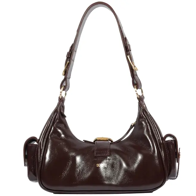 BOLSA HOBO MINI LILO MÉDIA SCHUTZ MARROM