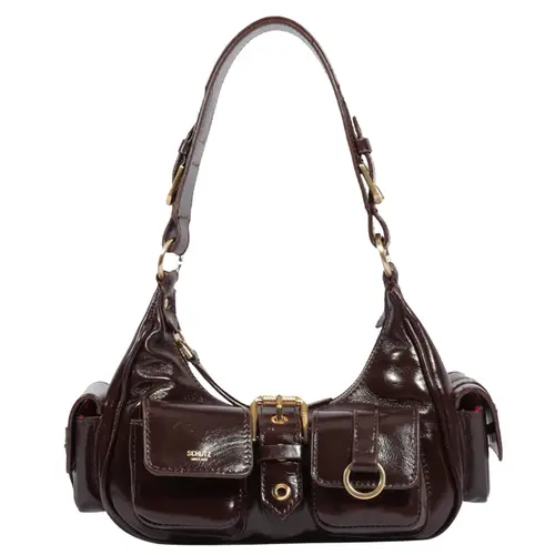 BOLSA HOBO MINI LILO MÉDIA SCHUTZ MARROM
