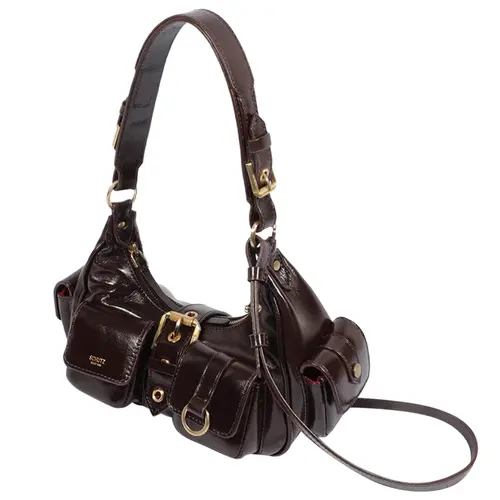 BOLSA HOBO MINI LILO MÉDIA SCHUTZ MARROM