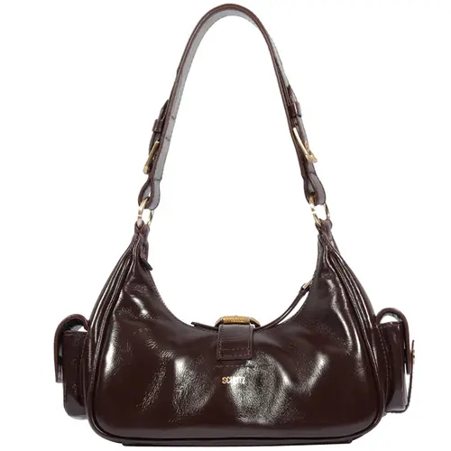 BOLSA HOBO MINI LILO MÉDIA SCHUTZ MARROM