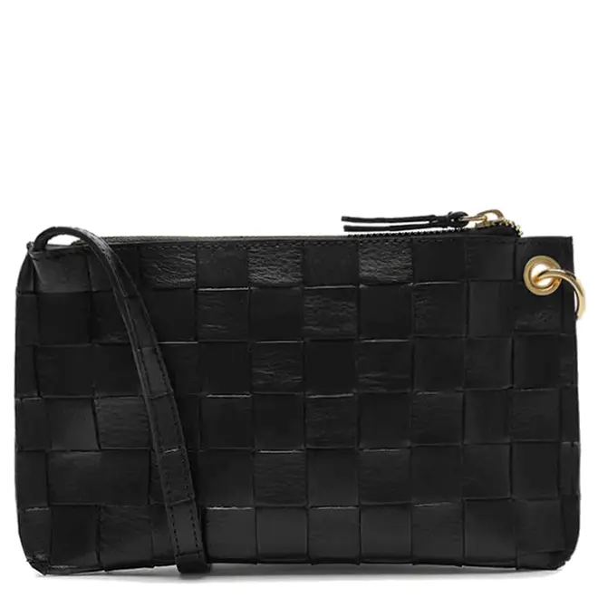 BOLSA PEQUENA TRESSÊ AREZZO PRETO