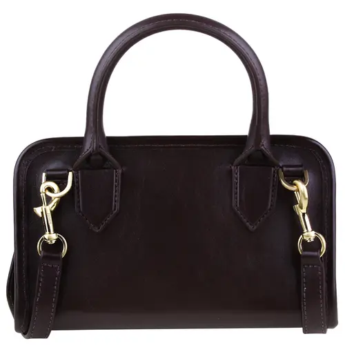 BOLSA PEQUENA TOTE RILEY SCHUTZ MARROM