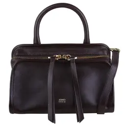 BOLSA PEQUENA TOTE RILEY SCHUTZ MARROM