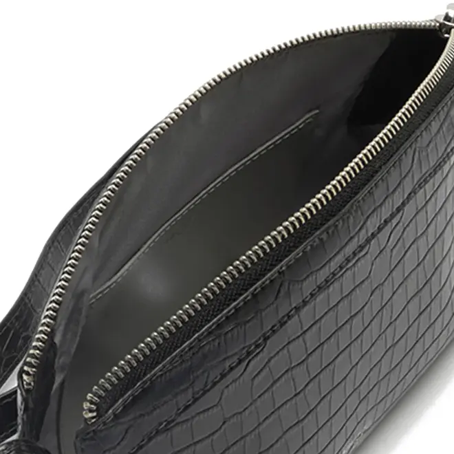 BOLSA PEQUENA SNAKE AREZZO PRETO