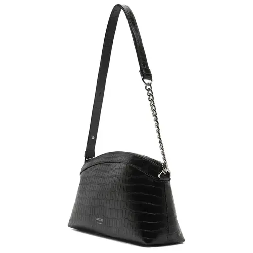 BOLSA PEQUENA SNAKE AREZZO PRETO